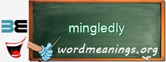 WordMeaning blackboard for mingledly